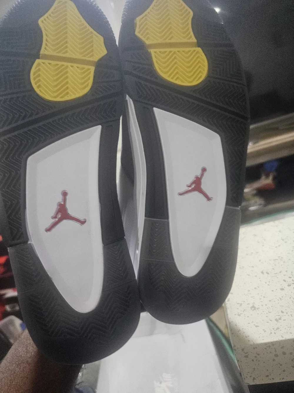 Men's White and Gray Athletic Sneakers